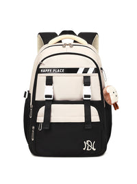 Minimalist Preppy Style Stain-resistant Schoolbag