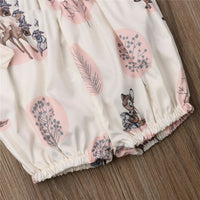 Baby One-piece Pants Newborn Jumpsuit Girl