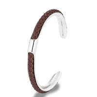 Fashionable Stainless Steel Braided Bracelet