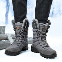 Northeast Plus Size Fleece Snow Boots Men's Shoes