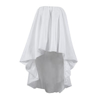 Sexy Off-the-shoulder Tube Top Irregular Hem Top
