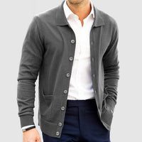 Loose Slimming And Fashionable Single-breasted Sweater Coat