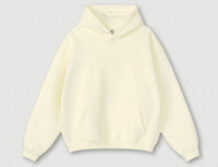 Solid Color Casual Loose Plus Size Thick Hoodie
