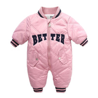 Letter Embroidery Children's Baseball Uniform Fleece Thickening
