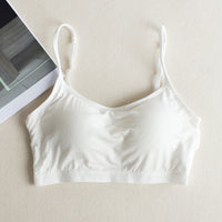 Bra With Chest Pad Without Steel Ring Small Sling Vest