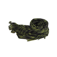 Network Silk Houndstooth Square Keffiyeh Military Fans Tactical Tassel Desert Scarf