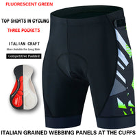 Three Pocket Bike Riding Shorts Men's Summer Hygroscopic Sweating Tight Silicone