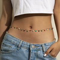 Single Layer Tassel Metal Women's Body Chain
