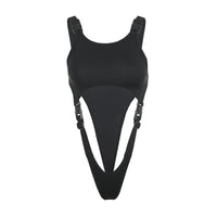 Schoolbag Buckle Hollowed Out Sports Swimming Vest Jumpsuit
