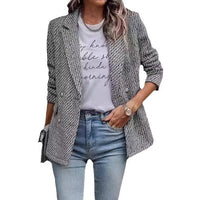 New Small Business Suit Temperament Classic Style Slim Coat Women's Clothing
