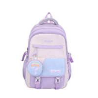 Backpack For Junior High School Girls Large Capacity Lightweight