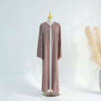 European And American Dubai Fashion Flower Embroidered Cardigan