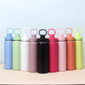 Dopamine Color Scheme Fitness Yoga Water Bottle 710ml Large Capacity Stainless Steel Portable Insulation