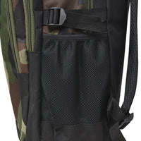 school backpack 40 L and camouflage color   school backpack
