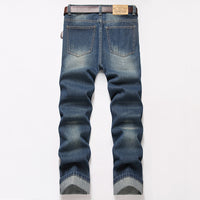 Men's Straight Wrinkle-resistant Loose Casual Jeans