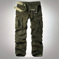 Men's Overalls With Multiple Pockets Loose And Wear-resistant Casual
