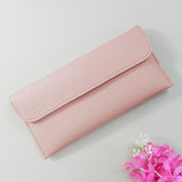 New Women's Bag Women's Long Purse Simple Buckle Card Wallet