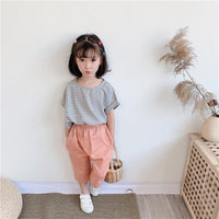 Carrot pants children cotton
