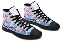 Printed Couple High-top Canvas Shoes