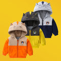 Fashion Simple Padded Children's Hooded Jacket
