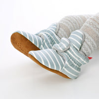 Knitted baby cotton shoes