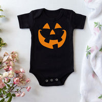 Cotton Jumpsuit Romper Halloween Pumpkin Head Skull