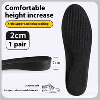 Male Invisible Shock-absorbing Inner Height Increasing Insole