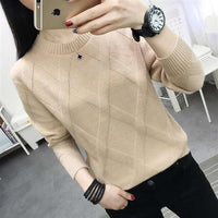 Sweater Women's Pullover Bottoming Shirt Loose Bottoming Top