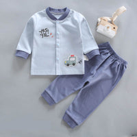 Qiuyi long pants suit