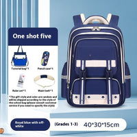 Elementary School Student Large Capacity Girl Spine-protective Backpack