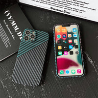 Double-faced Kevlar Carbon Fiber Texture Mobile Phone Case