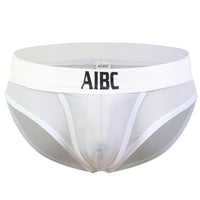 Men's Underwear Briefs Thin Low Waist Ice Silk