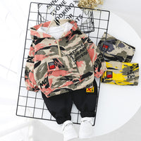 Wild casual camouflage children's clothing