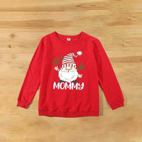 Christmas Dwarf Creative Funny Print Crew Neck Top