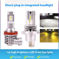 Car Led Headlight Far And Near Light Switching