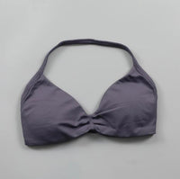 Womens High-intensity Halter Bra With Chest Pads