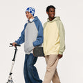 Men's Clothing Fleece-lined Raglan Hooded Sweater