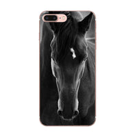Compatible with Apple , Painted protective cover animal race phone case