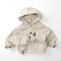 Hooded Fleece Sweatshirt For Winter Keeps Boys And Girls Warm