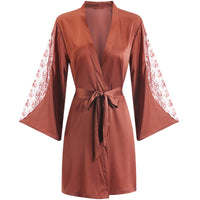 Ice silk halter suspender nightdress