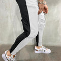 Men's Casual And Comfortable Personalized Color-block Sling Sports Trousers