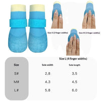 Winter Booties Waterproof Anti-Slip Dog Shoes For Pets