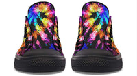 Fashion Printed Couple High Top Canvas Shoes