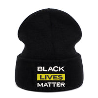 BLACK LIVES MATTER knitted hat woolen hat