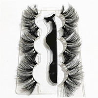8D multi-layer curling eyelashes