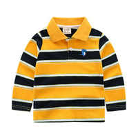 Boys striped long sleeve T-shirt