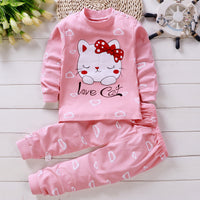 Children's suit clothes, cotton bottoming, infant pajamas