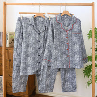 Soft Long-sleeve And Long-pants Loungewear Set