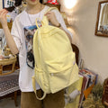 Cute Candy-colored Backpack High School Simple Large-capacity Backpack
