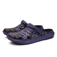 Non-slip jelly hole shoes